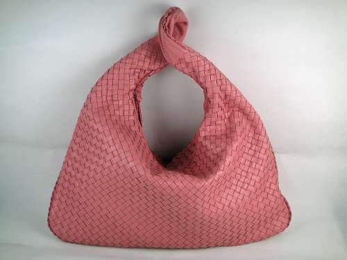 Bottega Veneta Nappa Hobo Lambskin Bag 5091 pink